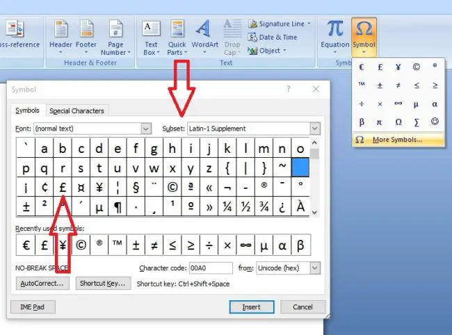 How To Add Pound Sign In Word And Microsoft Excel Bnsofts